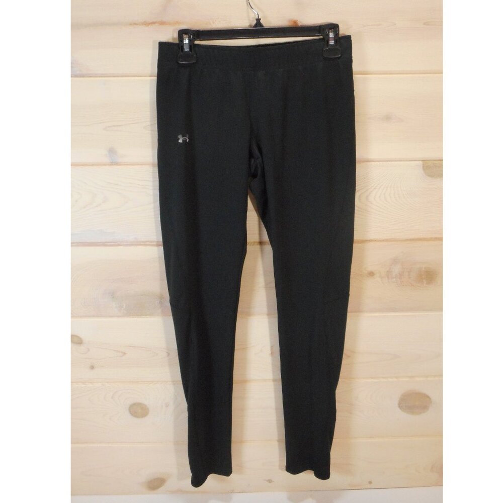 Under Armour Women's size XS Pants Black All Season Gear Pocket Ankle Zip